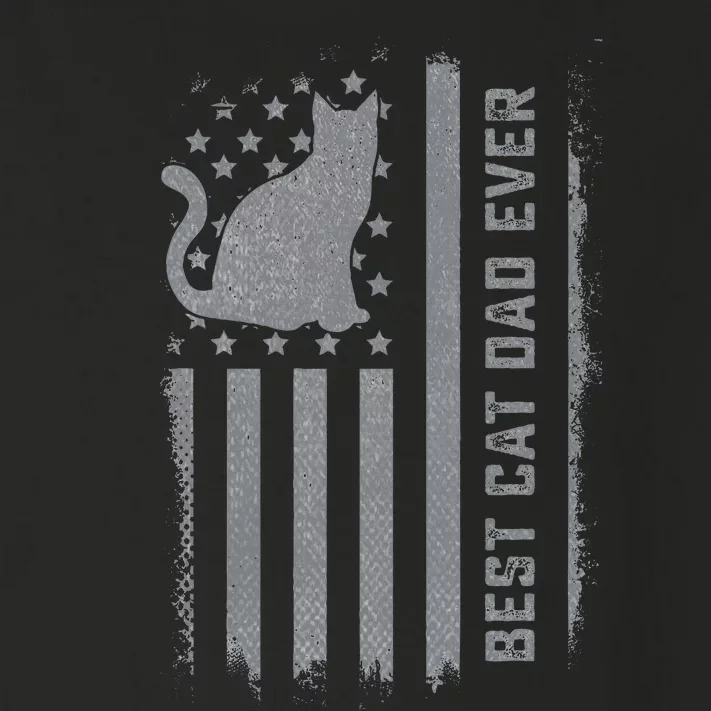 S Cat Dad Us Flag Kitty Daddy Dad Christmas Toddler Long Sleeve Shirt