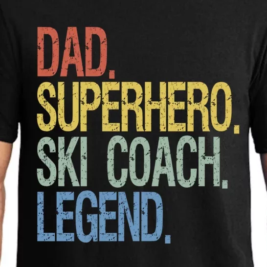 Ski Coach Dad Gift Pajama Set