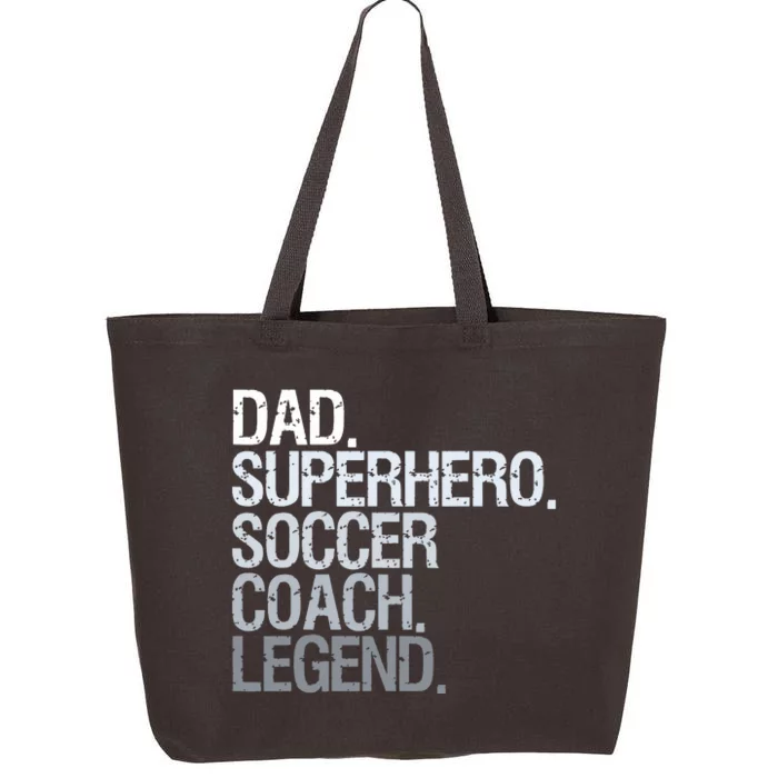 Soccer Coach Dad 25L Jumbo Tote