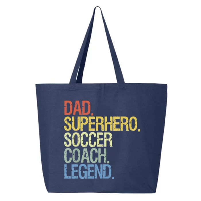 Soccer Coach Dad 25L Jumbo Tote