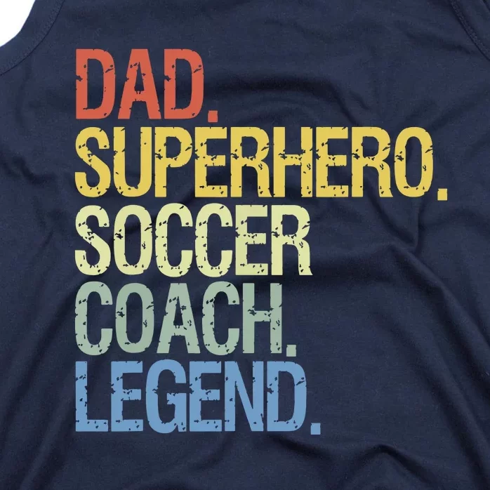 Soccer Coach Dad Tank Top