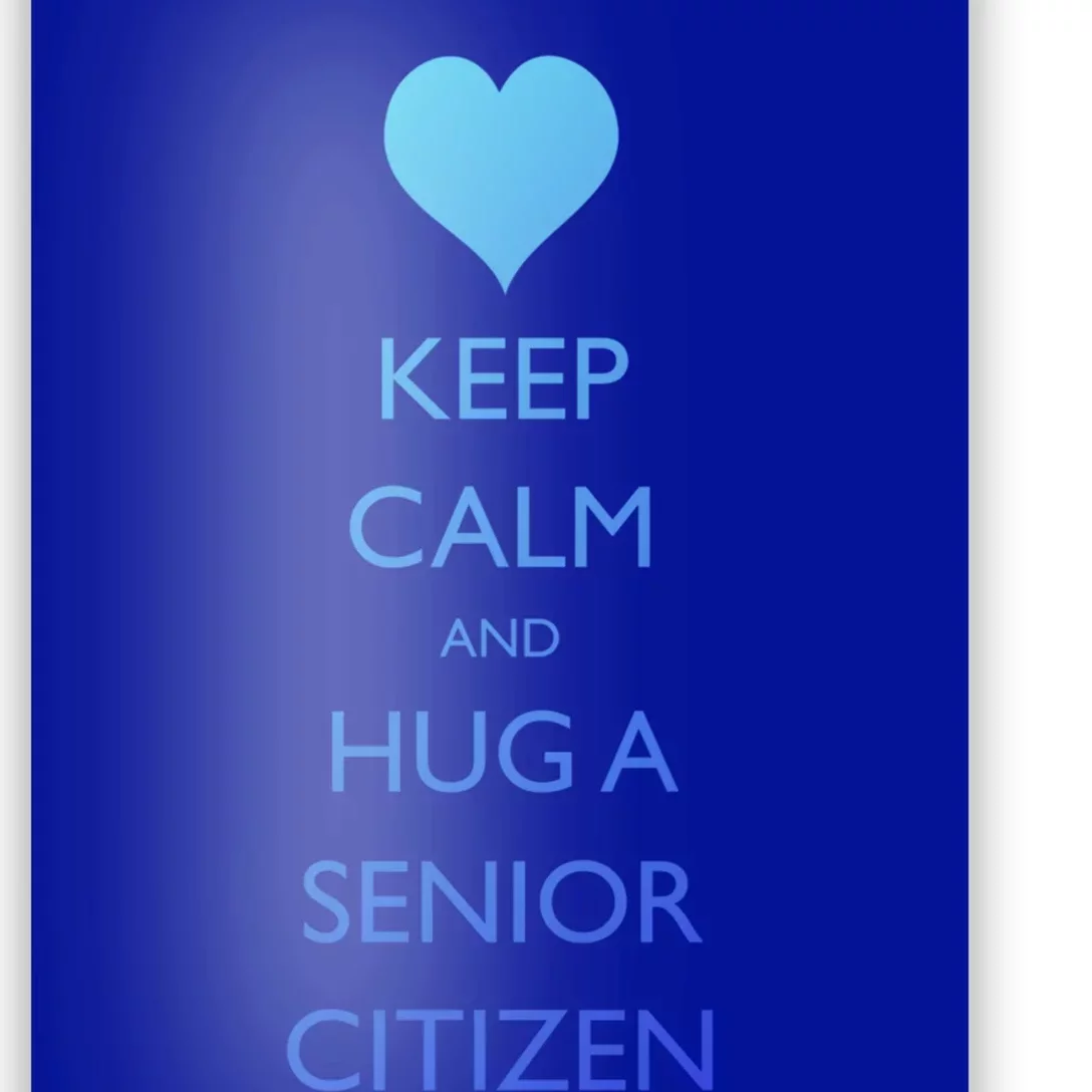 Senior Citizens Day Grandparents Senior Citizen Cute Gift Poster