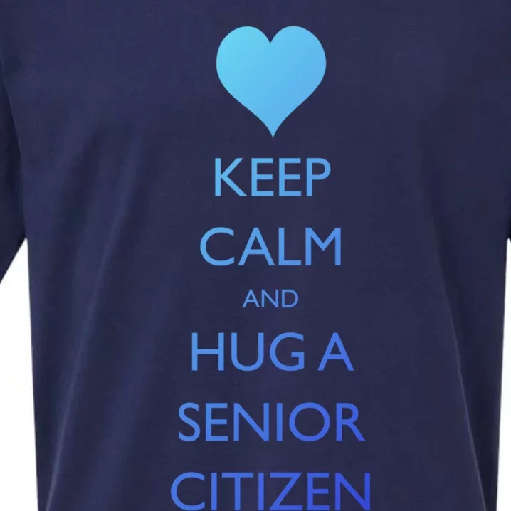 Senior Citizens Day Grandparents Senior Citizen Cute Gift Sueded Cloud Jersey T-Shirt