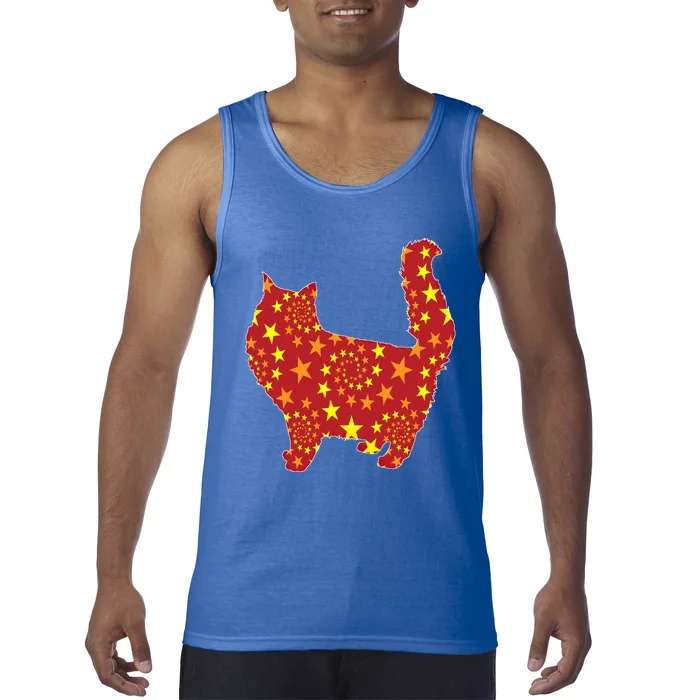 Star Cat Design Unique Meaningful Gift Tank Top