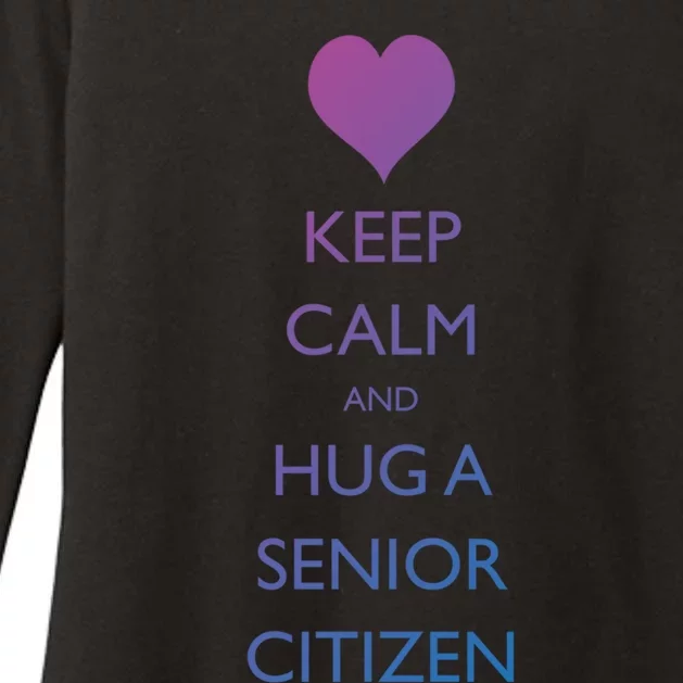 Senior Citizens Day Grandparents Senior Citizen Cute Gift Womens CVC Long Sleeve Shirt