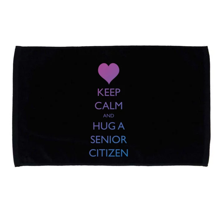 Senior Citizens Day Grandparents Senior Citizen Cute Gift Microfiber Hand Towel