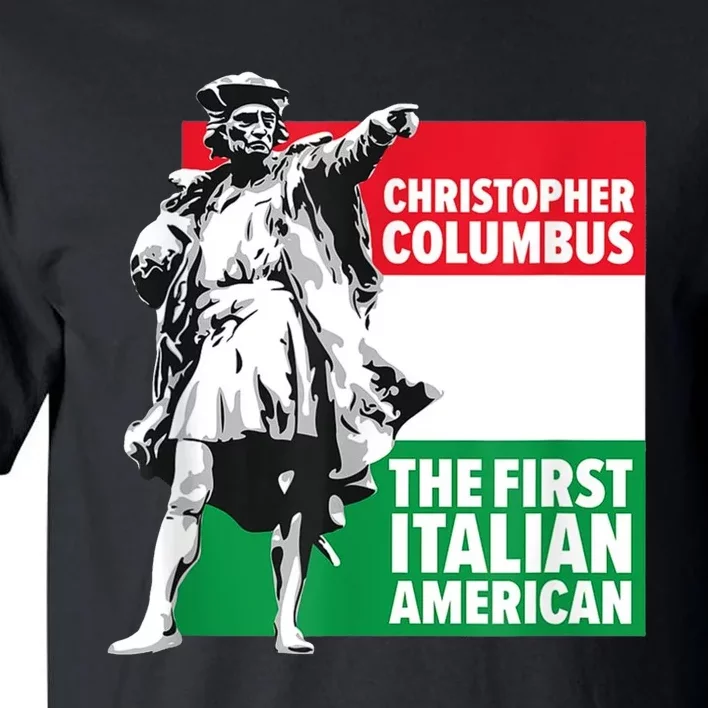 Save Columbus Day Italian Pride Tall T-Shirt