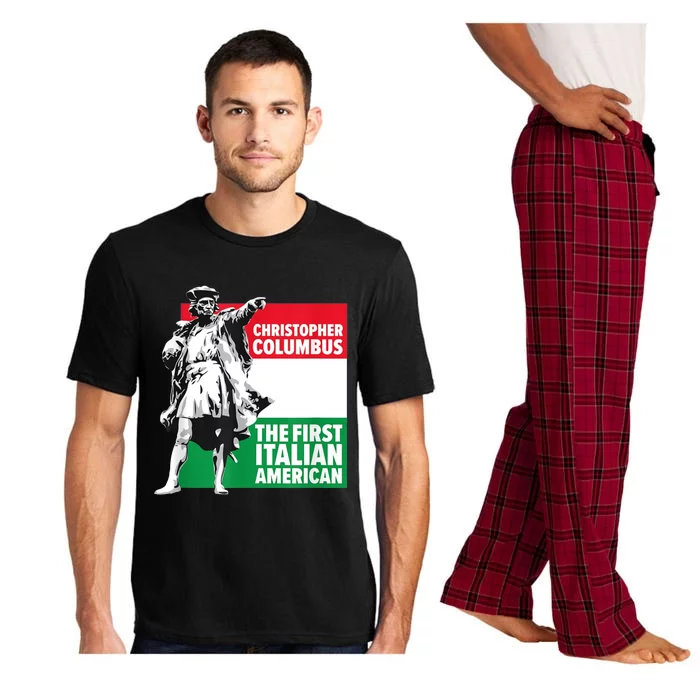 Save Columbus Day Italian Pride Pajama Set