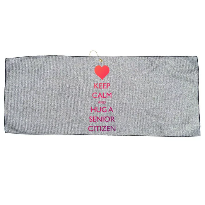 Senior Citizens Day Grandparents Senior Citizen Cute Gift Large Microfiber Waffle Golf Towel