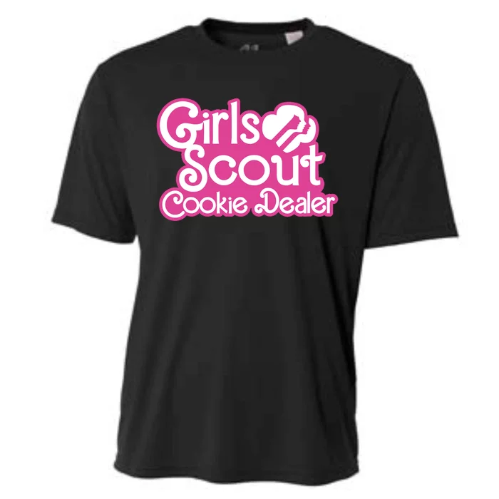 Scout Cookie Dealer Women Funny Cooling Performance Crew T-Shirt