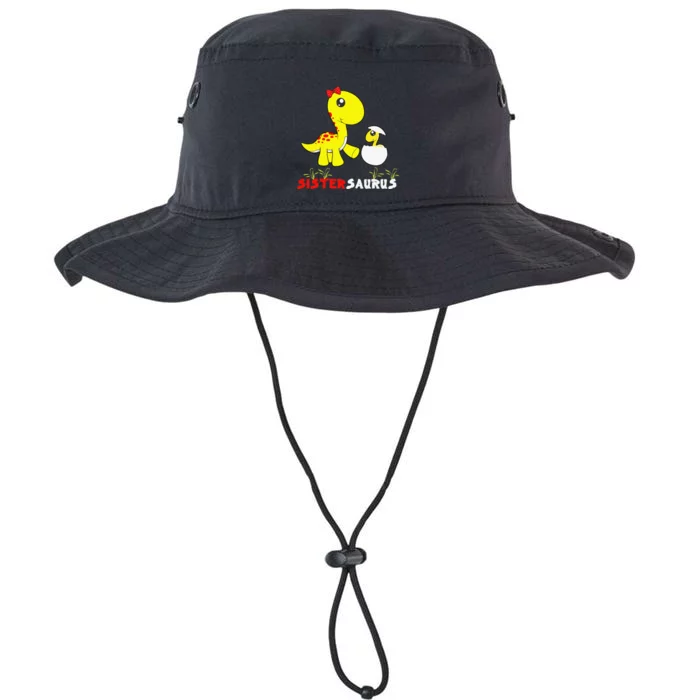 Sistersaurus Cute Dinosaur Sister Saurus Family Matching Legacy Cool Fit Booney Bucket Hat