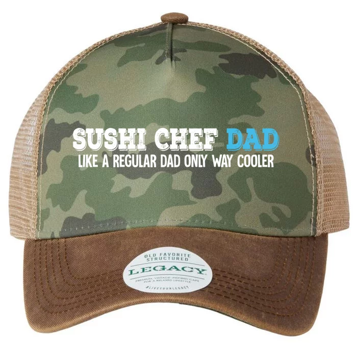 Sushi Chef Dad Gift Legacy Tie Dye Trucker Hat