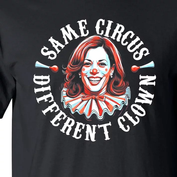 Same Circus Different Clown Anti Kamala 2024 Tall T-Shirt