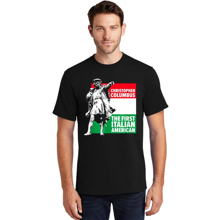 Save Columbus Day Italian Pride Tall T-Shirt