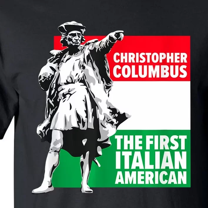 Save Columbus Day Italian Pride Tall T-Shirt