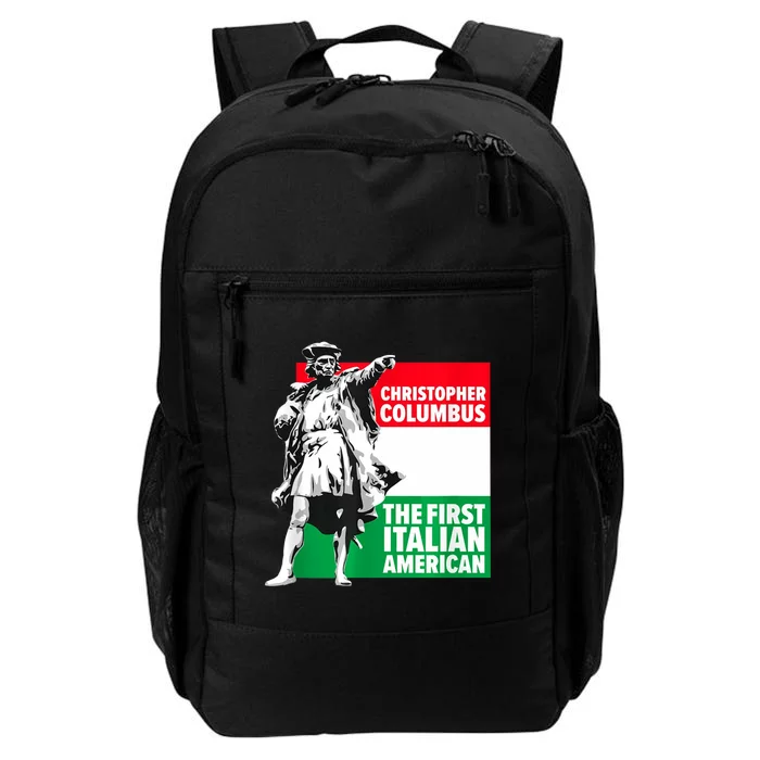 Save Columbus Day Italian Pride Daily Commute Backpack