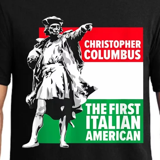 Save Columbus Day Italian Pride Pajama Set