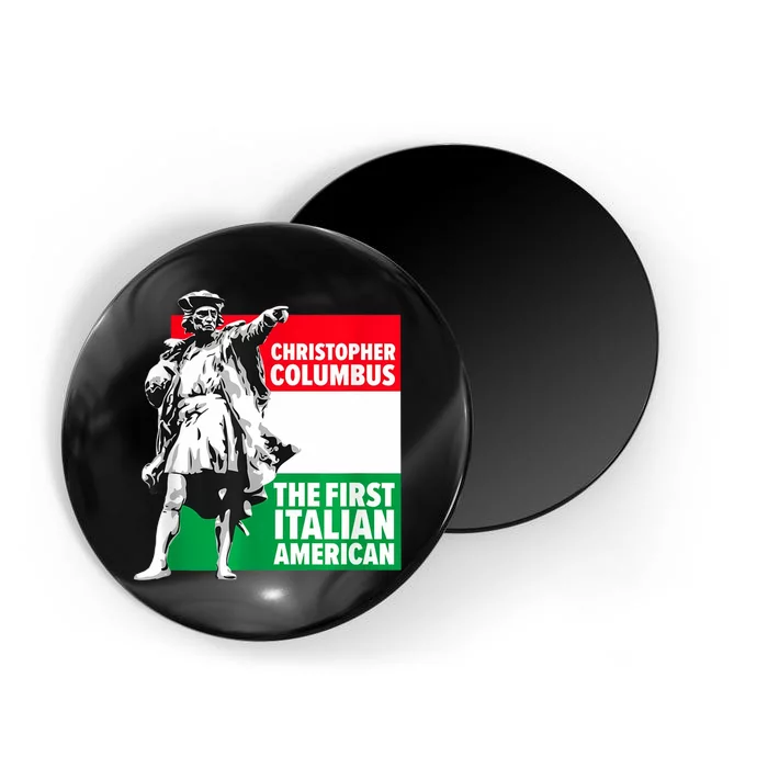 Save Columbus Day Italian Pride Magnet