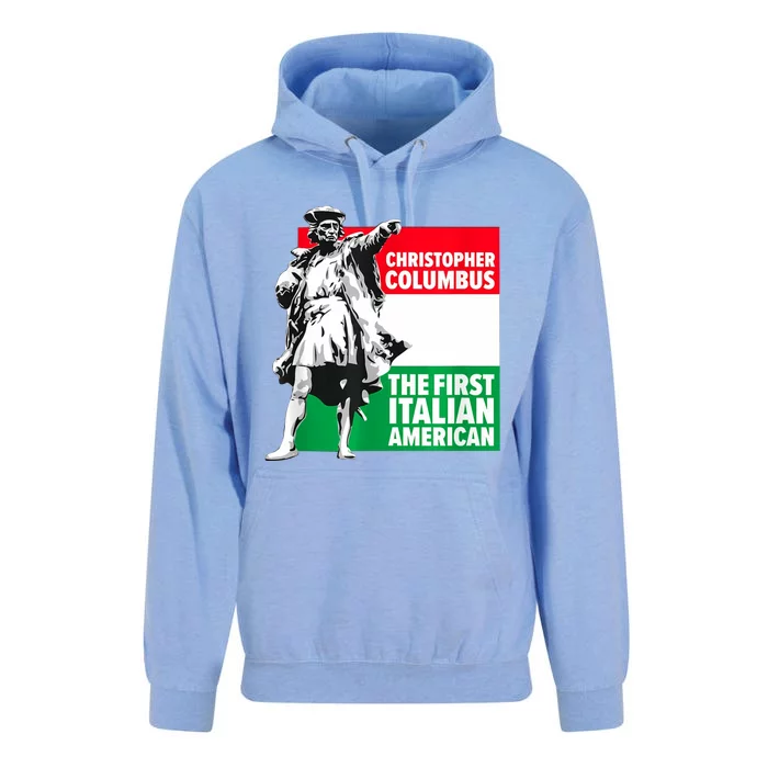 Save Columbus Day Italian Pride Unisex Surf Hoodie