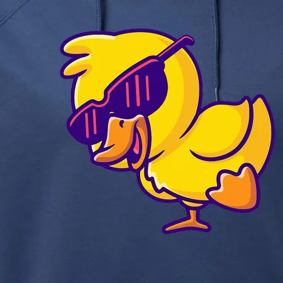 Sunglasses Cute Ducky Shower Lovers Baby Toys Rubber Duck Performance Fleece Hoodie