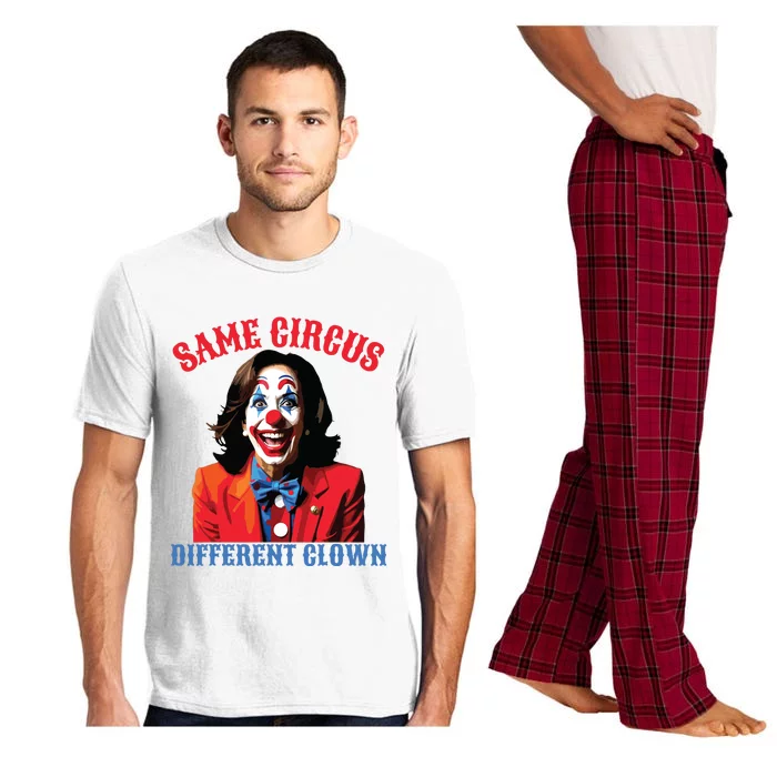 Same Circus Different Clown Funny Kamala Clown 2024 Pajama Set