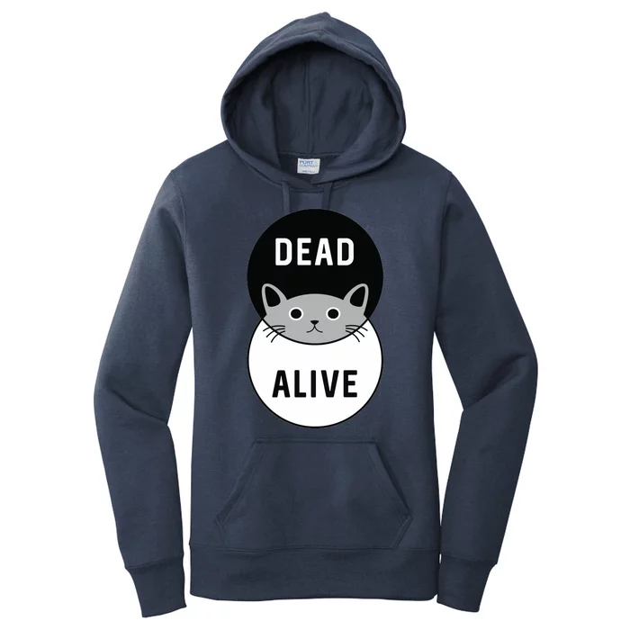 Schrodinger's Cat Dead Or Alive Women's Pullover Hoodie