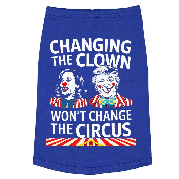 Same Circus Different Clown Political Kamala And Trump Doggie Tank