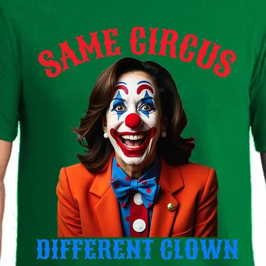 Same Circus Different Clown Funny Kamala Clown 2024 Pajama Set