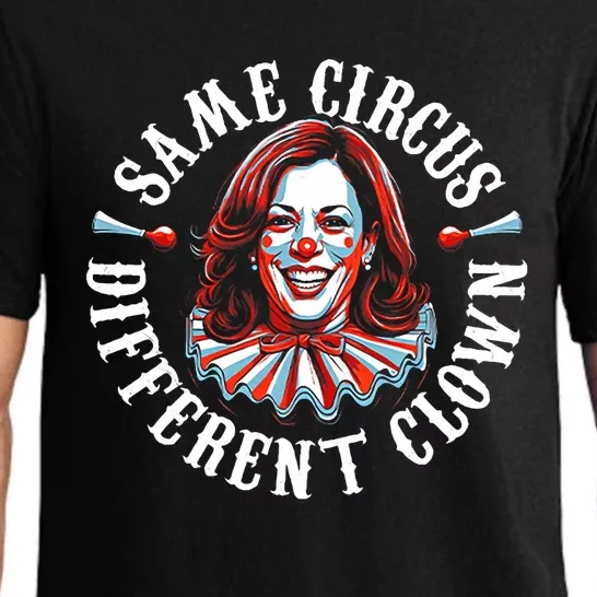 Same Circus Different Clown Funny Kamala Harris Clown Pajama Set