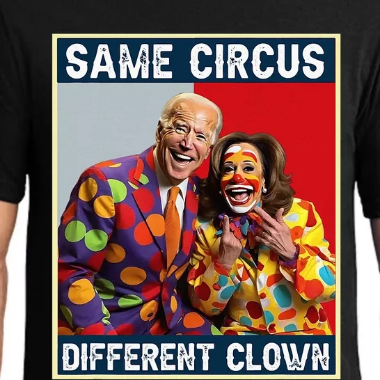 Same Circus Different Clown Funny Kamala Harris Clown Pajama Set