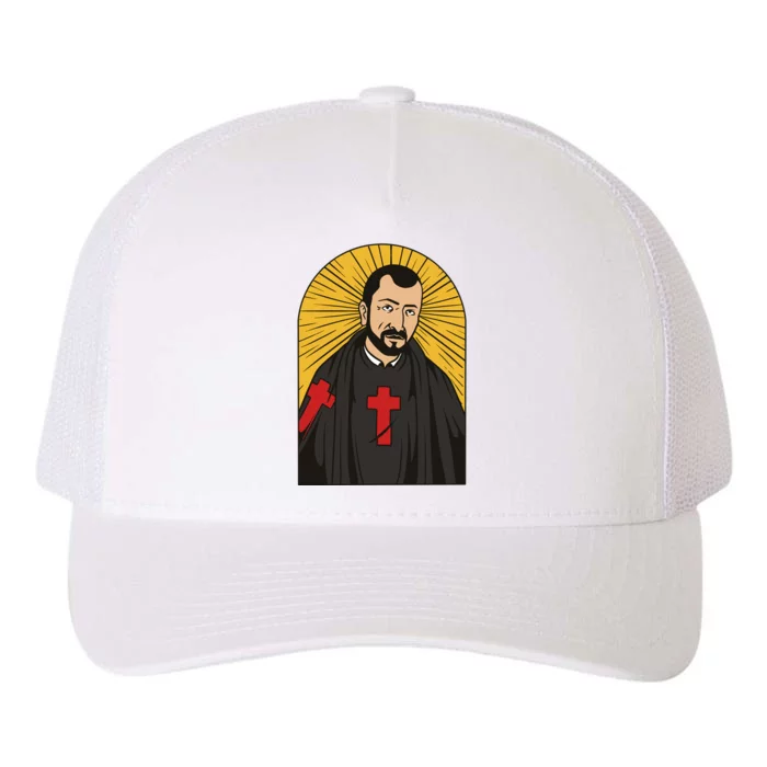 Saint Camille De Lellis Yupoong Adult 5-Panel Trucker Hat