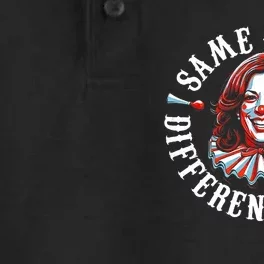 Same Circus Different Clown Funny Kamala Harris Clown Dry Zone Grid Performance Polo