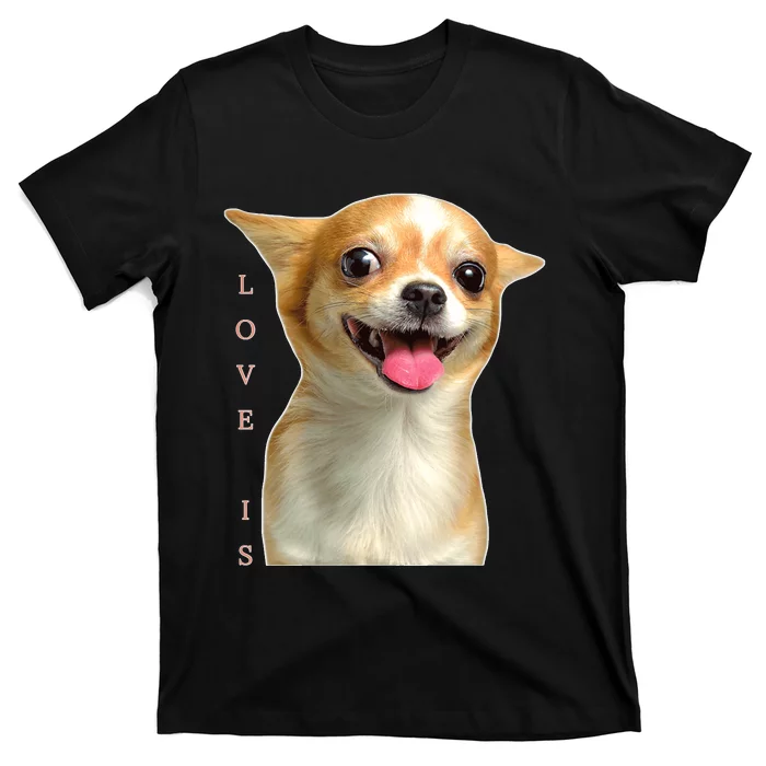 S Chihuahua Dog Mom Dad Love Pet Puppy Chiuauaha T-Shirt