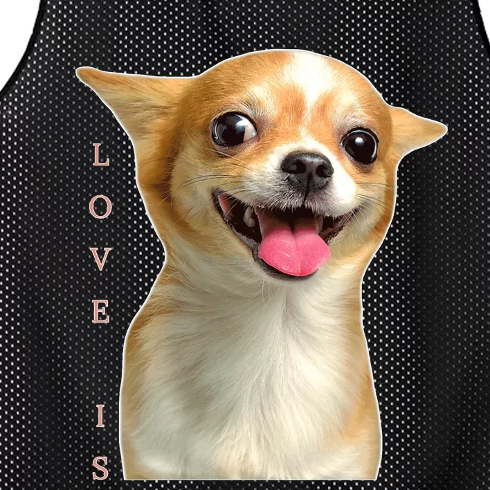 S Chihuahua Dog Mom Dad Love Pet Puppy Chiuauaha Mesh Reversible Basketball Jersey Tank