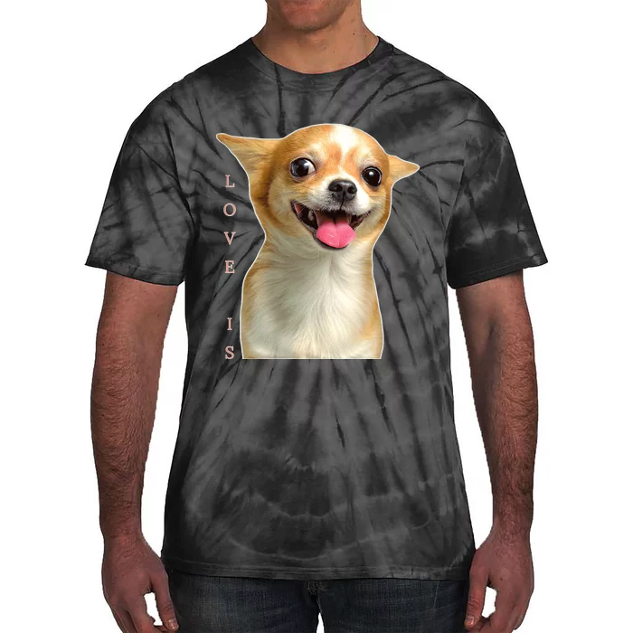 S Chihuahua Dog Mom Dad Love Pet Puppy Chiuauaha Tie-Dye T-Shirt