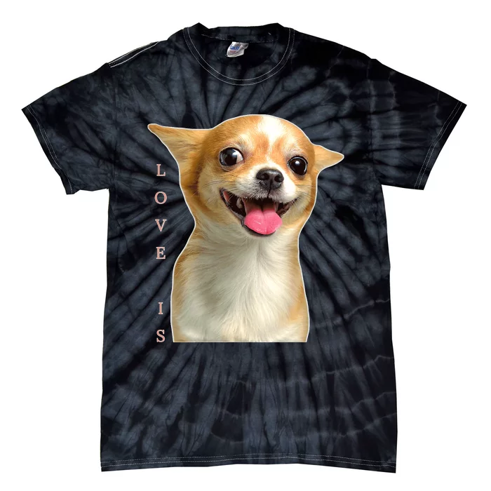 S Chihuahua Dog Mom Dad Love Pet Puppy Chiuauaha Tie-Dye T-Shirt