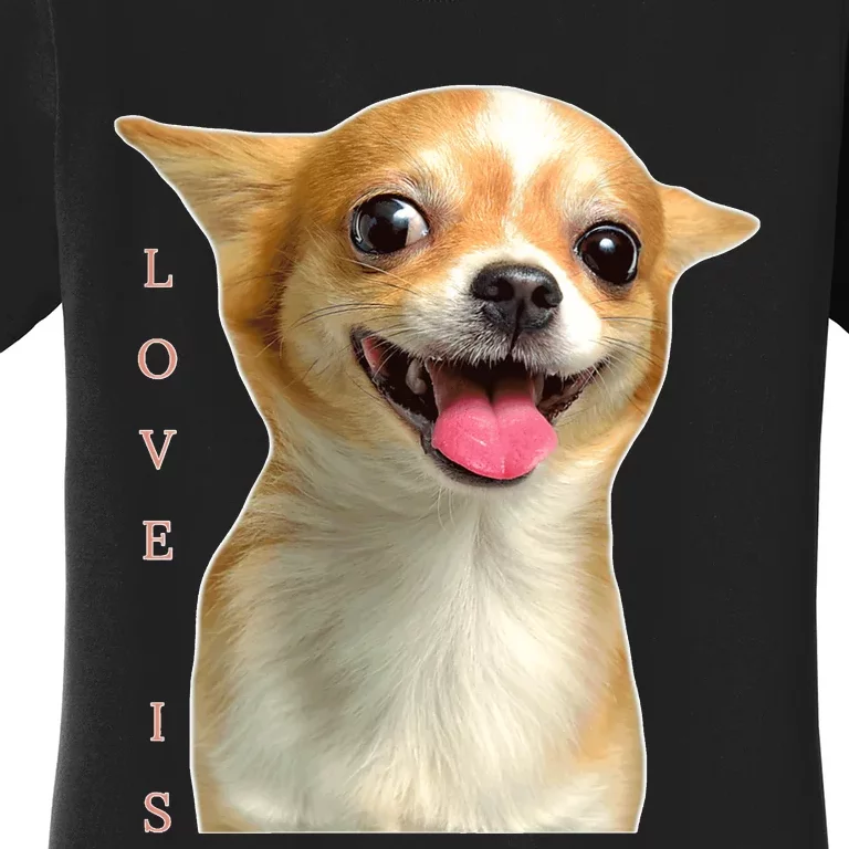 S Chihuahua Dog Mom Dad Love Pet Puppy Chiuauaha Women's T-Shirt