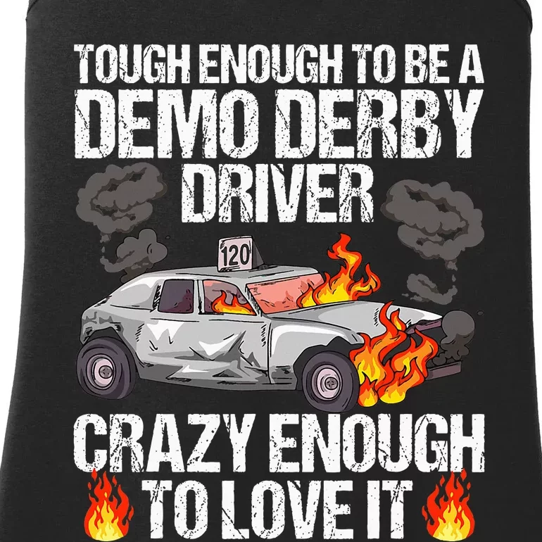 Smashing Cars Demolition Derby Quote For A Demo Derby Driver Ladies Essential Tank