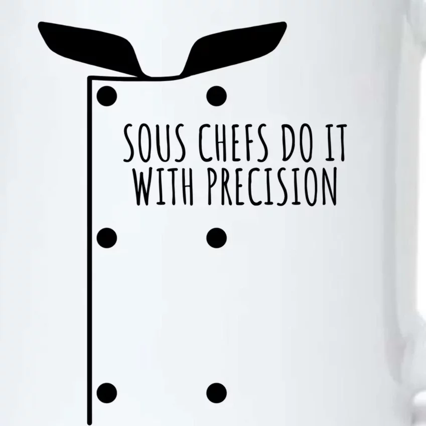 Sous Chefs Do It With Precision Great Gift Black Color Changing Mug