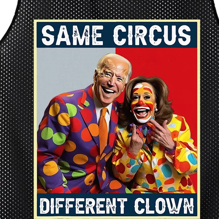 Same Circus Different Clown Mesh Reversible Basketball Jersey Tank