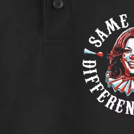 Same Circus Different Clown Funny Kamala Harris Clown Dry Zone Grid Performance Polo