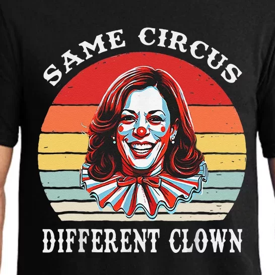 Same Circus Different Clown Funny Kamala Harris Clown Pajama Set