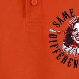 Same Circus Different Clown Funny Kamala Harris Clown Dry Zone Grid Performance Polo