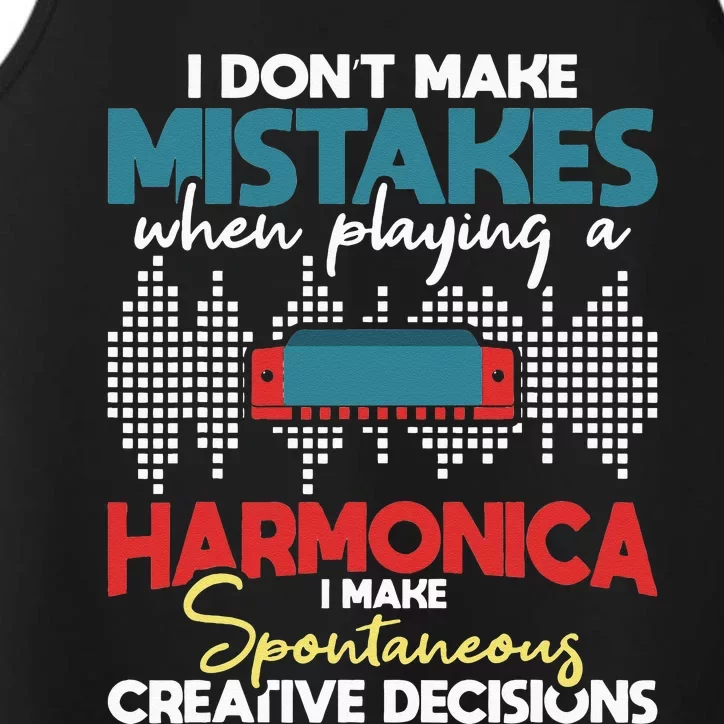 Spontaneous Creative Decisions Harmonica Player Harmonicist Performance Tank