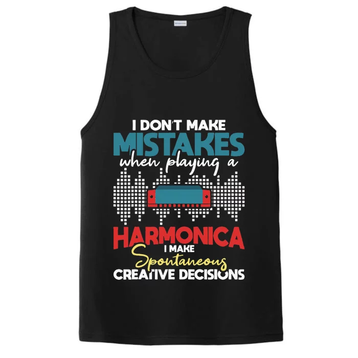 Spontaneous Creative Decisions Harmonica Player Harmonicist Performance Tank