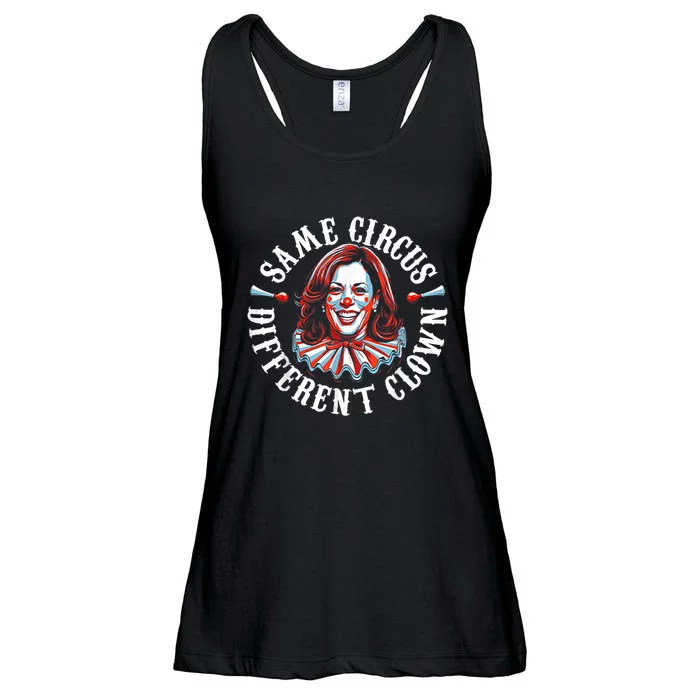 Same Circus Different Clown Funny Kamala Harris Clown Ladies Essential Flowy Tank