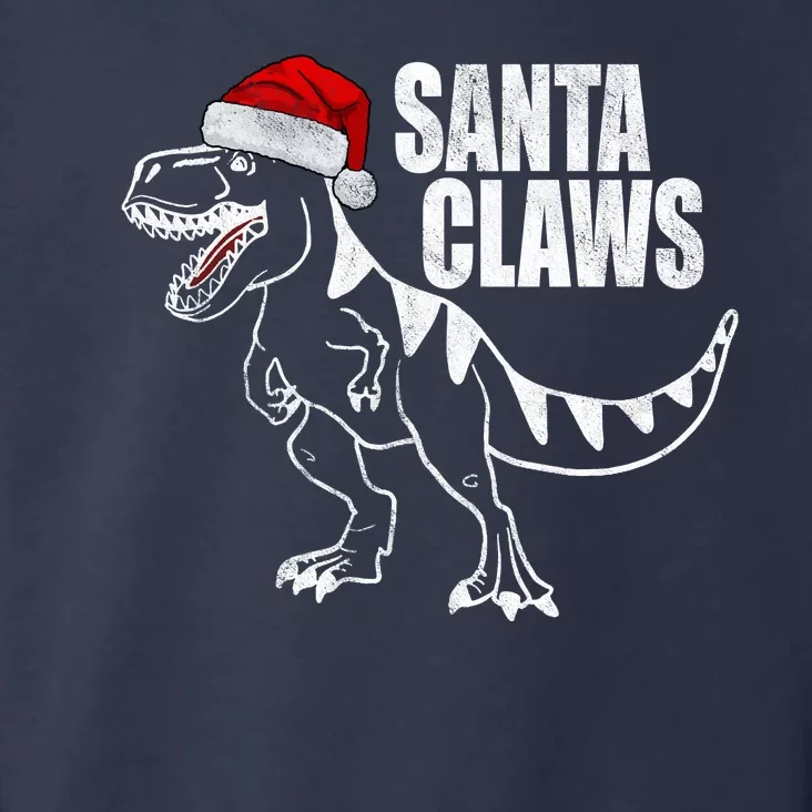 Santa Claws Dinosaur Christmas Toddler Hoodie