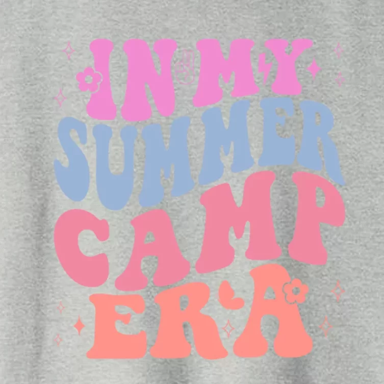 Summer Camp Era Retro Summer Fun And Making Memories Gift Women's Crop Top Tee