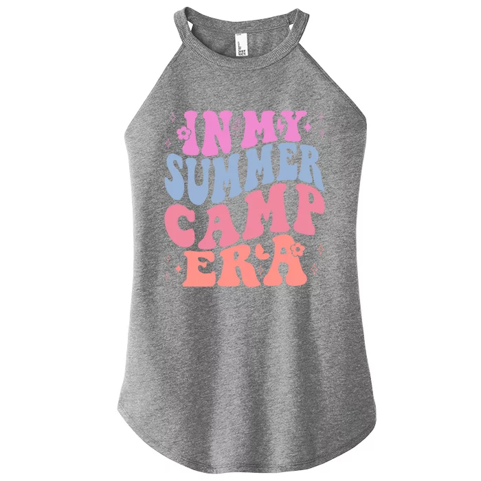 Summer Camp Era Retro Summer Fun And Making Memories Gift Women’s Perfect Tri Rocker Tank