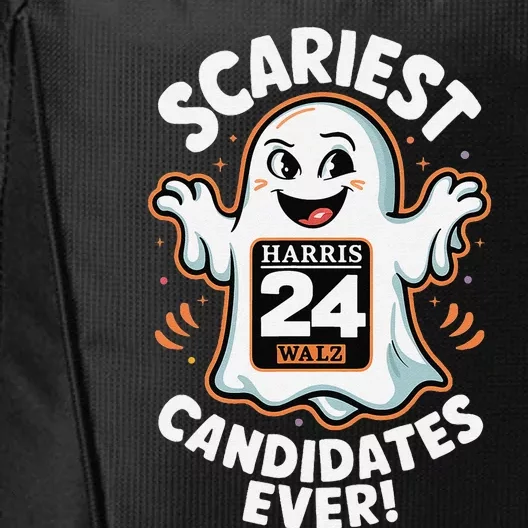 Scariest Candidates Ever Harris Walz 2024 Halloween City Backpack